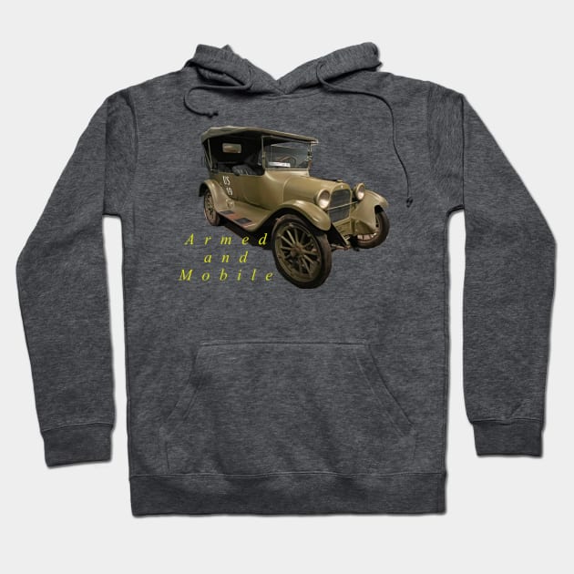 Military vehicle Hoodie by Laybov